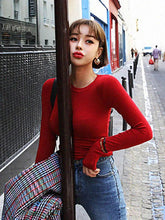 Gute Qualität T Shirt Koreanischen Stil Dünne T-shirts 2024 Sexy T-shirts Baumwolle Langarm Sommer Casual Frauen Tops T Shirt femme